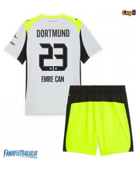 Borussia Dortmund Emre Can #23 Echipament de Fotbal Replică 2025-26 Copii Deplasare (+ Șorturi)